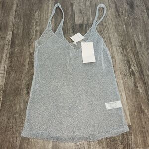 Zara Metallic Tank